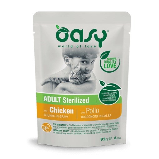 Oasy  Chunks in gravy Sterilized Chicken