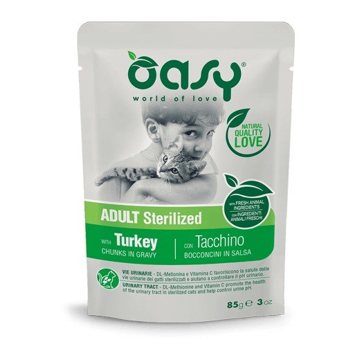 Oasy  Chunks in gravy Sterilized Turkey
