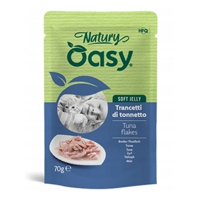 Oasy  Natury Soft Jelly Tuna flakes