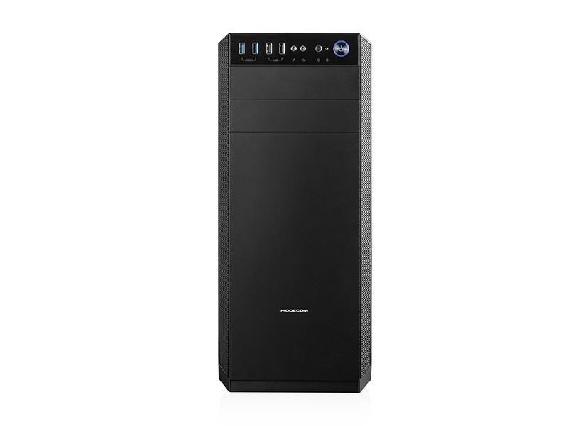 MODECOM OBERON PRO SILENT BLACK COMPUTER