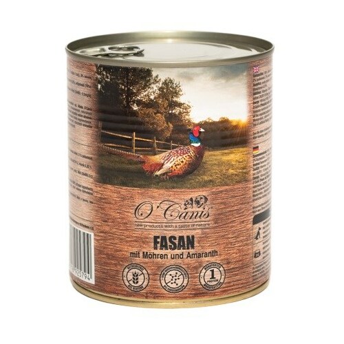 O`Canis  Pheasant with Carrots Monoprotein -