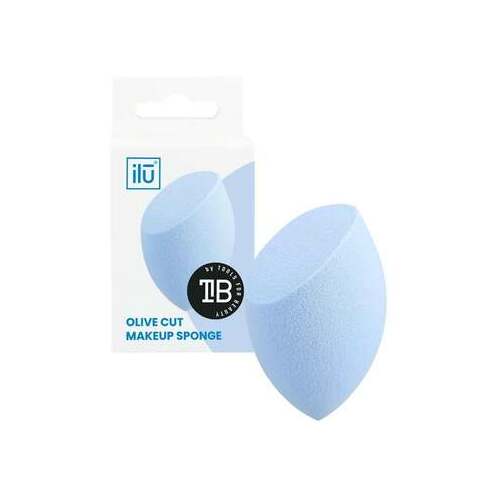 Ilu Olive Cut Makeup Sponge Blue