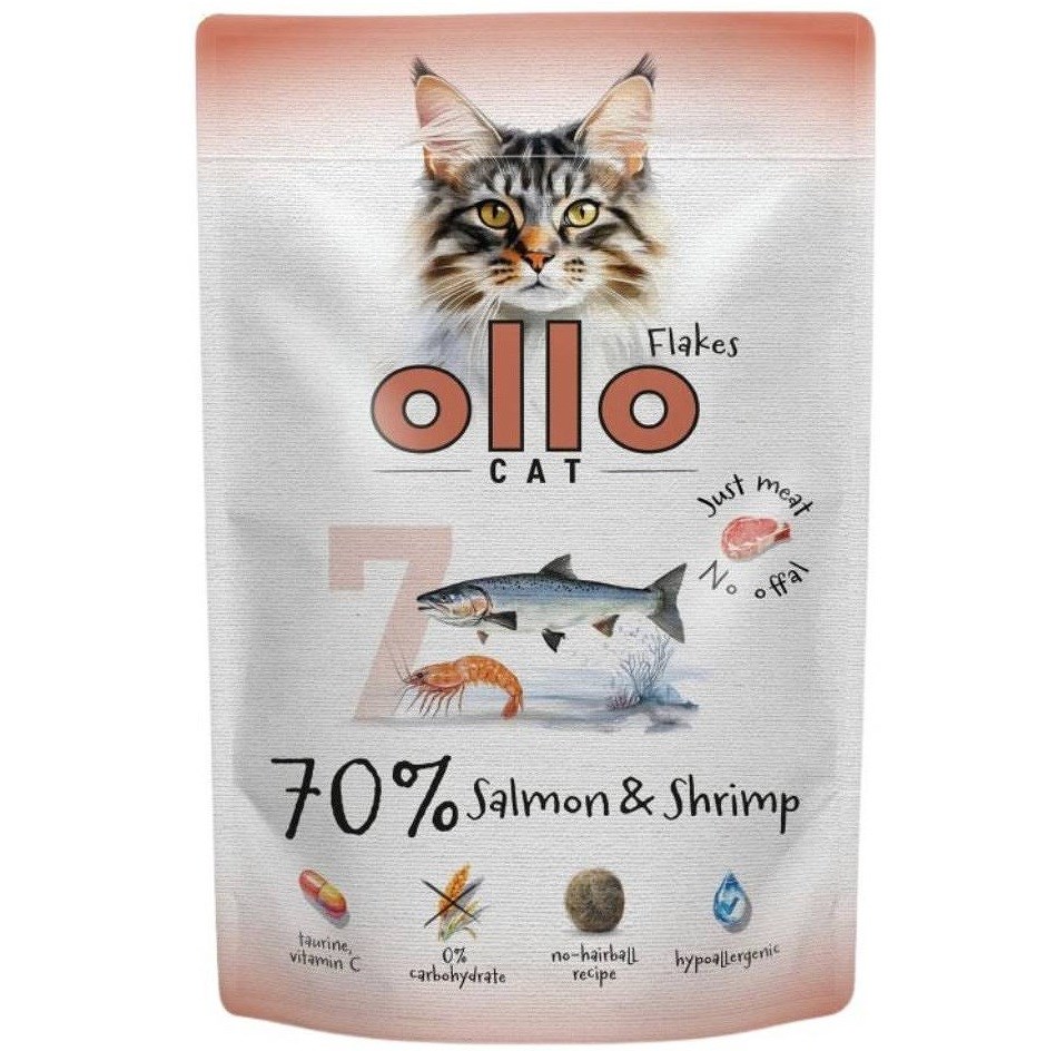 OLLO  Cat No. 7 Salmon and