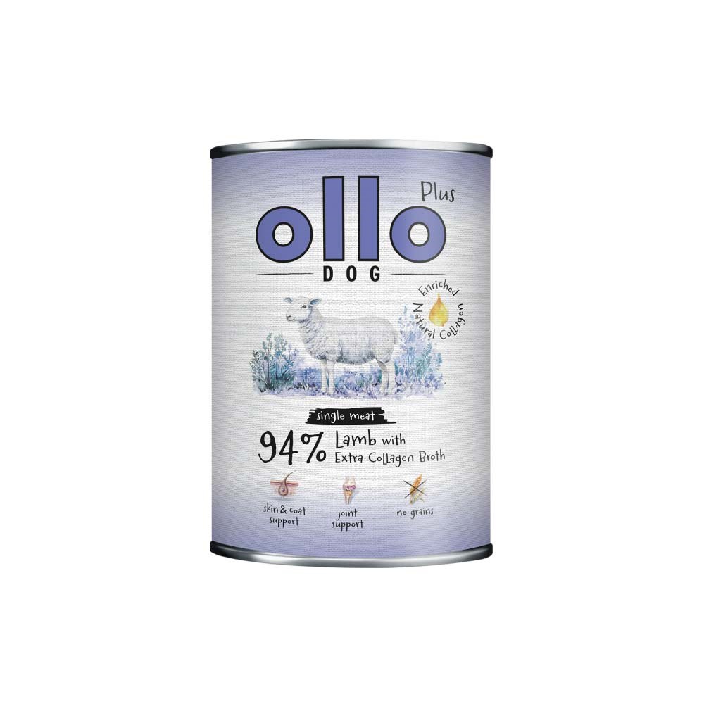 OLLO  Plus Collagen Lamb - wet