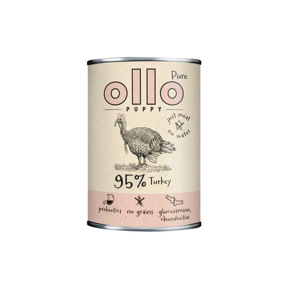 OLLO  Puppy Pure Turkey - wet