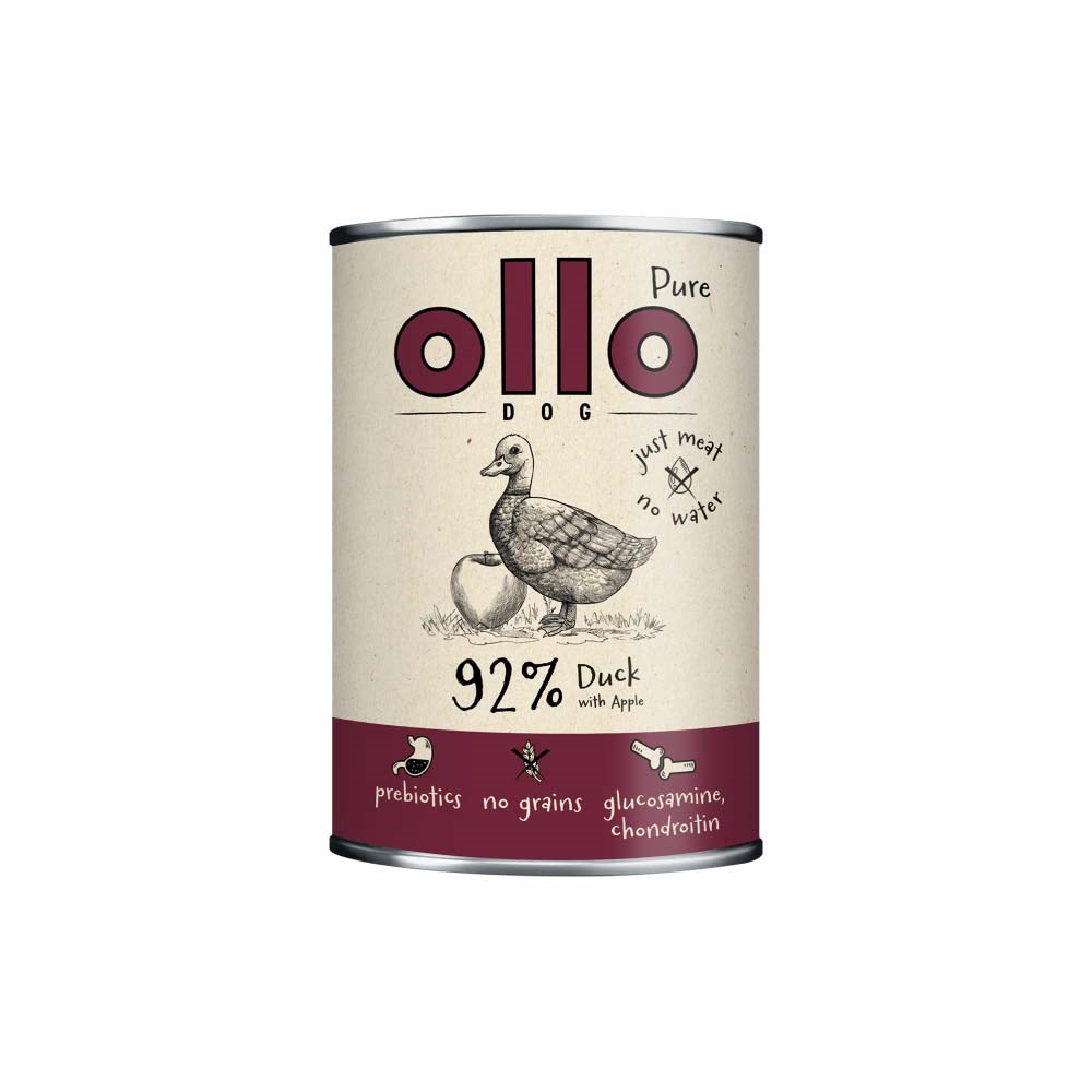 OLLO  Pure Duck with apple -