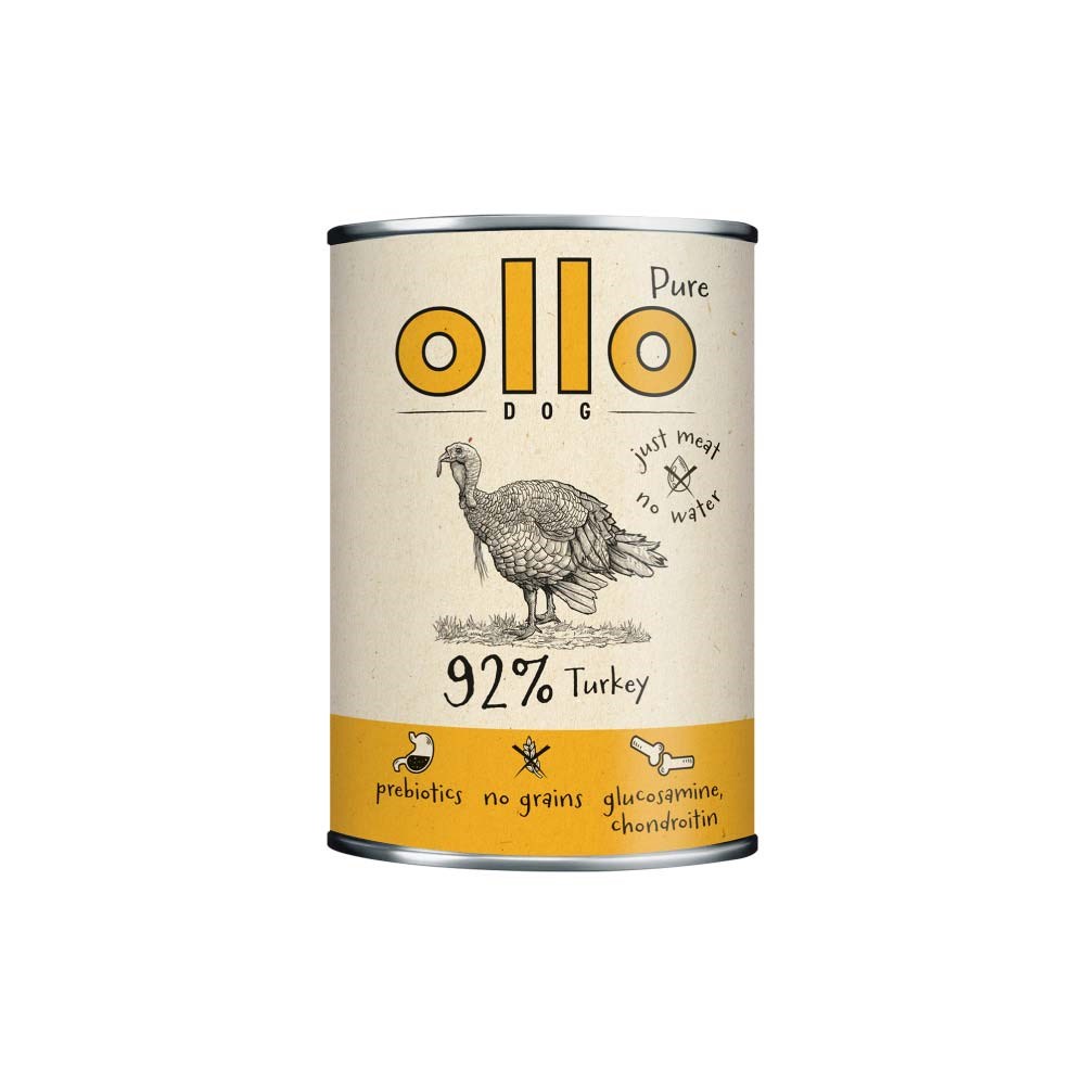 OLLO  Pure Turkey - wet dog