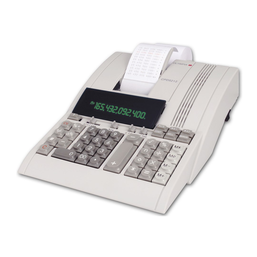 OLYMPIA CPD 5212 calculator Desktop Printing
