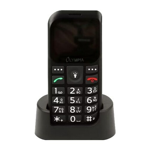 OLYMPIA  Mobiltelefon BELLA+ GroĂźtasten schwarz |