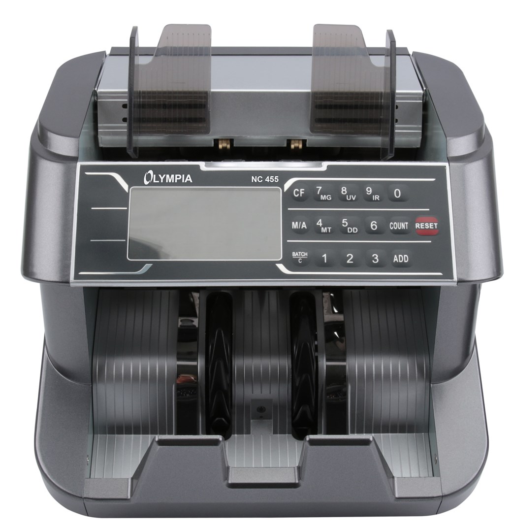 OLYMPIA  NC 455 Banknote counting machine