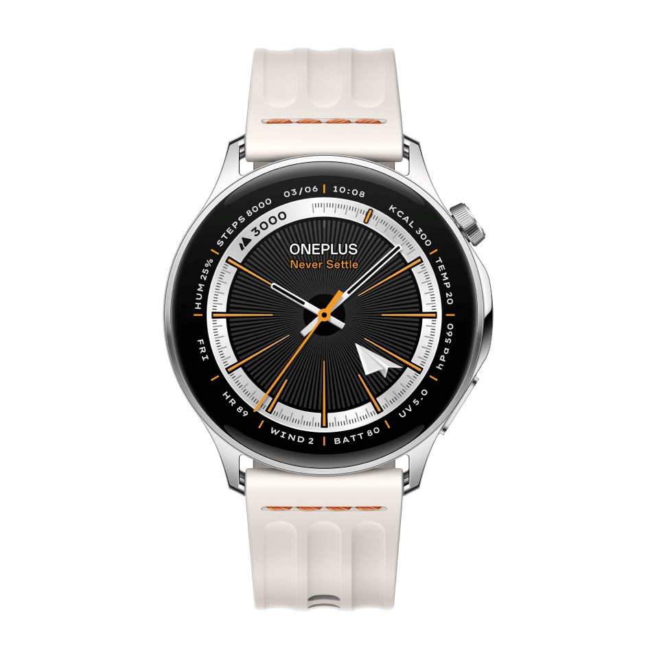 OnePlus Watch Lite - smartwatch, silver