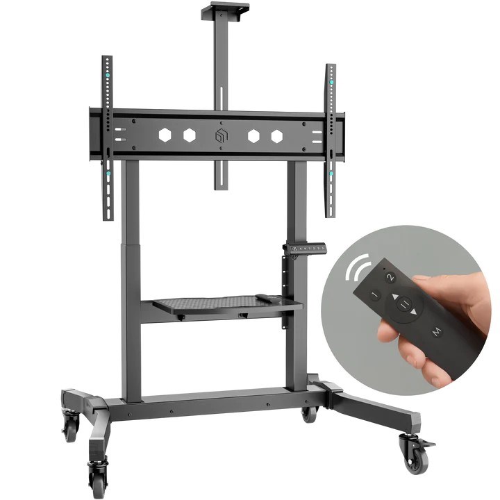 ONKRON  TS1991E-B Mobile Motorised Stand for