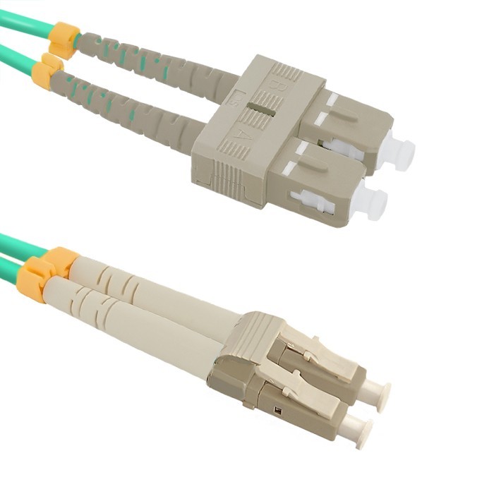 Qoltec Optic patchcord LC/UPC - SC/UPC
