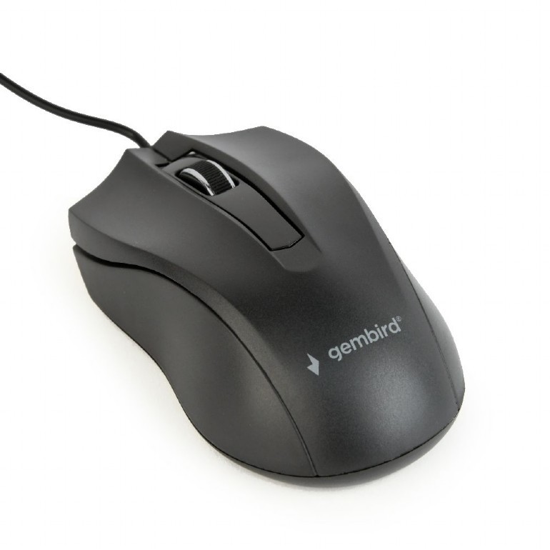 Gembird  Optical mouse black | MUS-3B-01