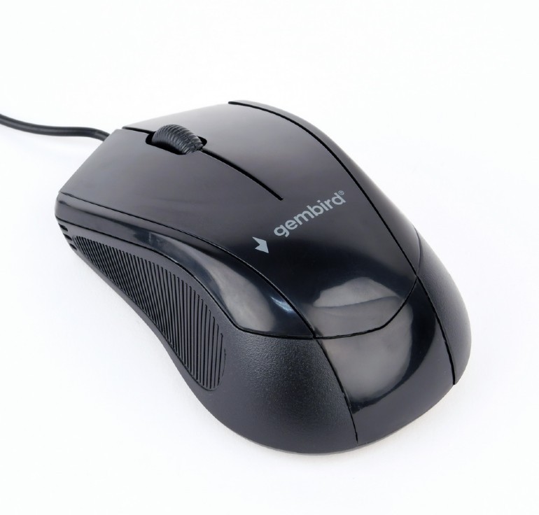 Gembird  Optical mouse black | MUS-3B-02