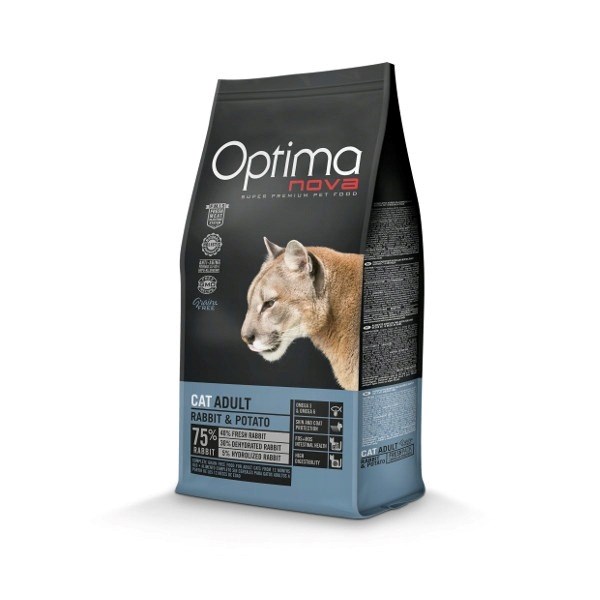 Optimanova Cat Adult Rabbit and Potatoes