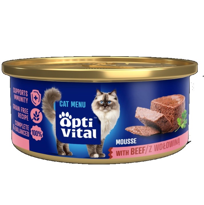 OptiVital  Fluffy mousse with beef -
