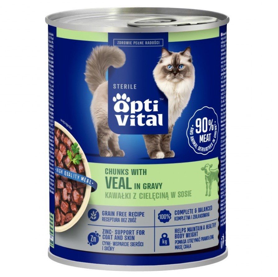 OptiVital  Sterile With veal in gravy