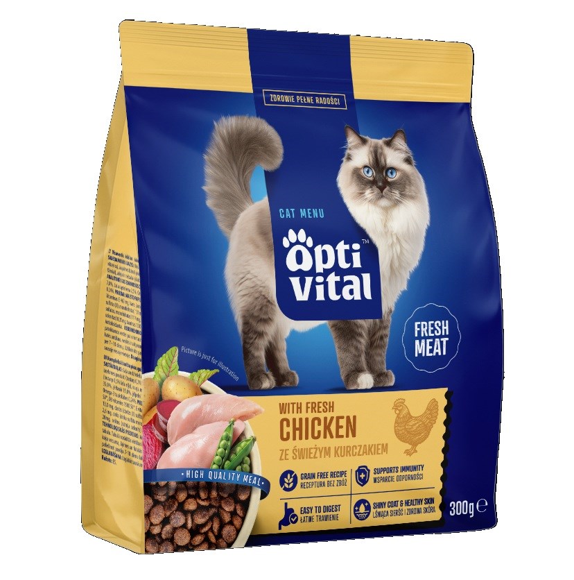 OptiVital With fresh chicken - dry
