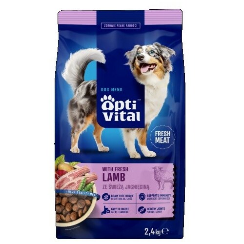 OptiVital  with fresh lamb - dry