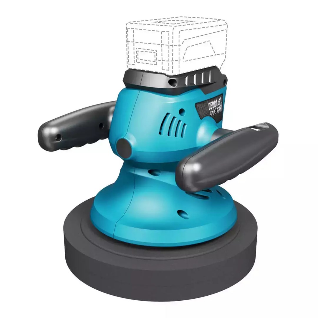 DEDRA Orbital Rotary Polisher 250mm SAS