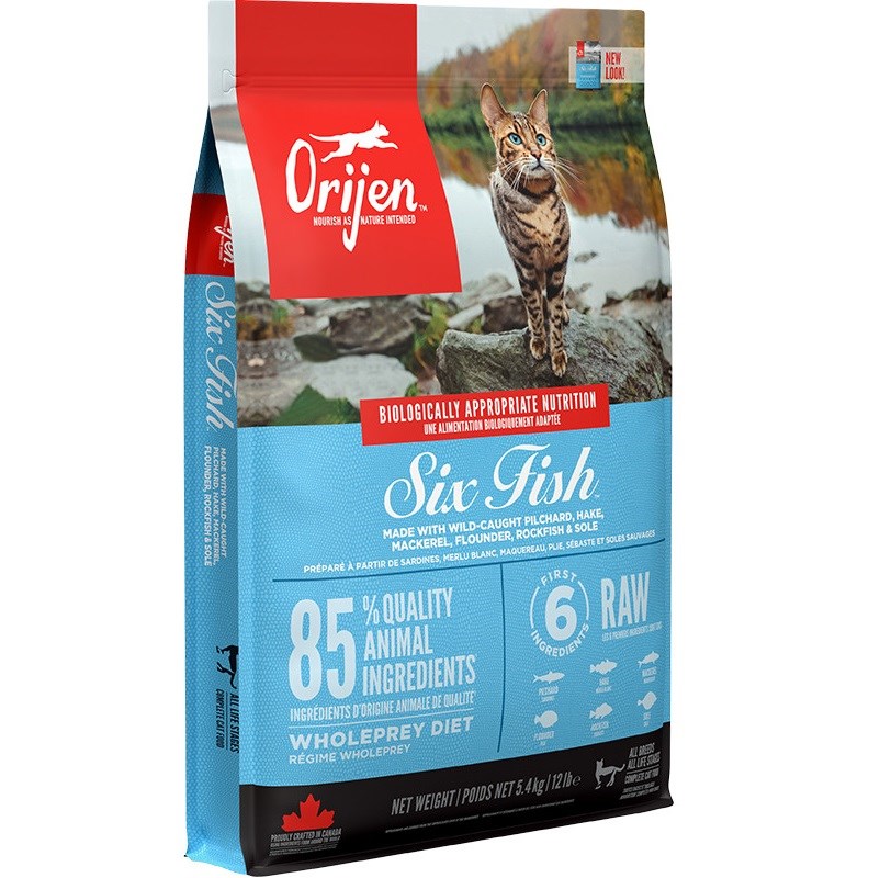 Orijen Six Fish Cat - dry