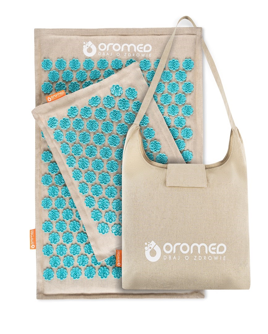 ORO-MED ORO-HEALTH acupressure mat, colour grey