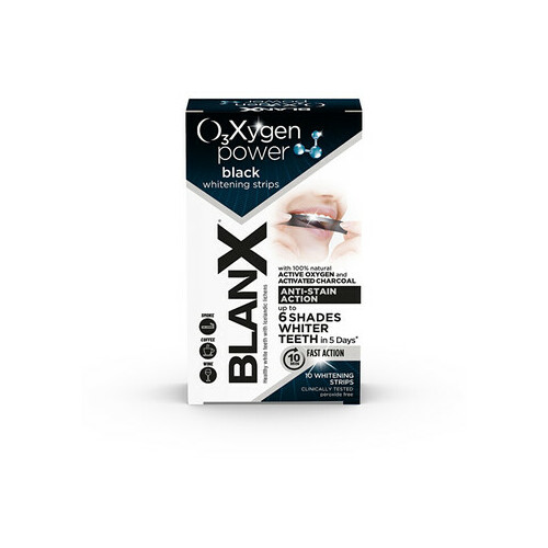 BlanX Oxygen Power Black Whitening Strips