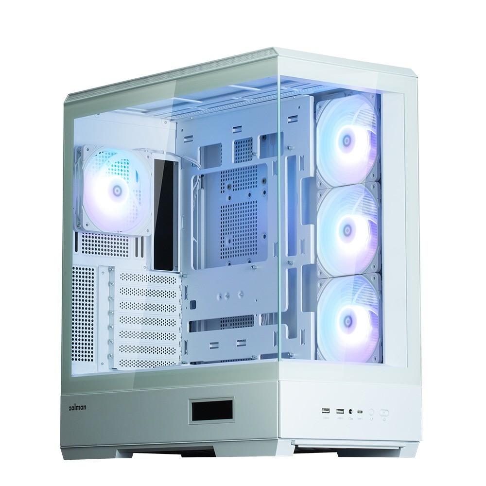 Zalman  P50 DS WHITE Mid-Tower 4x