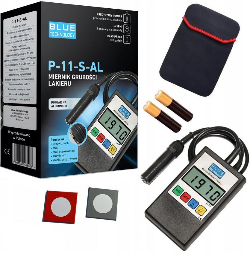 BLUE TECHNOLOGY Paint thickness gauge P-11-S-AL