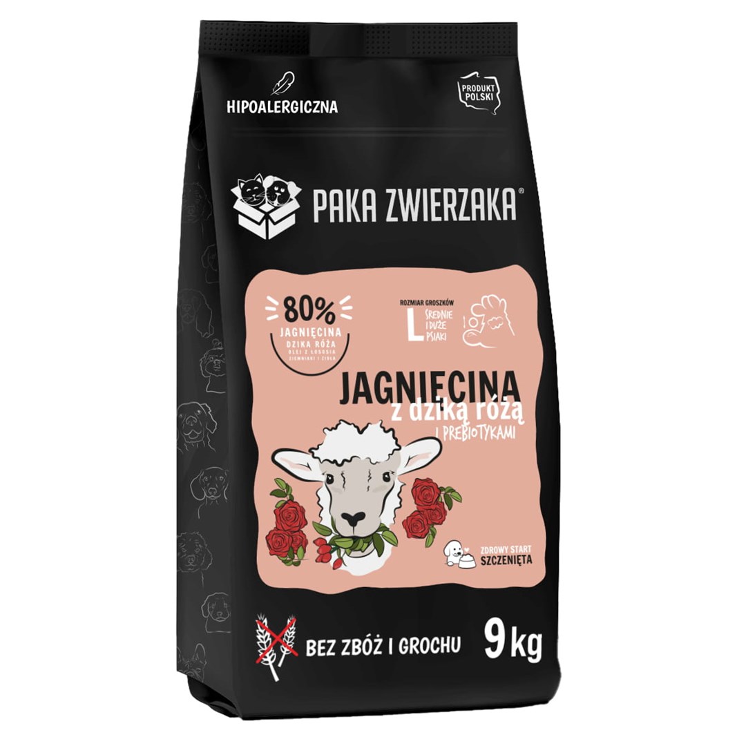 PAKA ZWIERZAKA  Puppy Lamb with wild