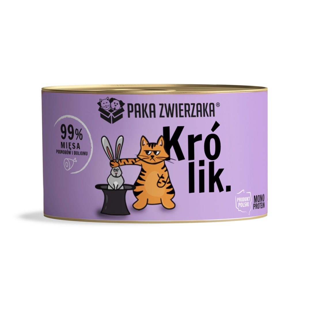 PAKA ZWIERZAKA  Rabbit - wet cat