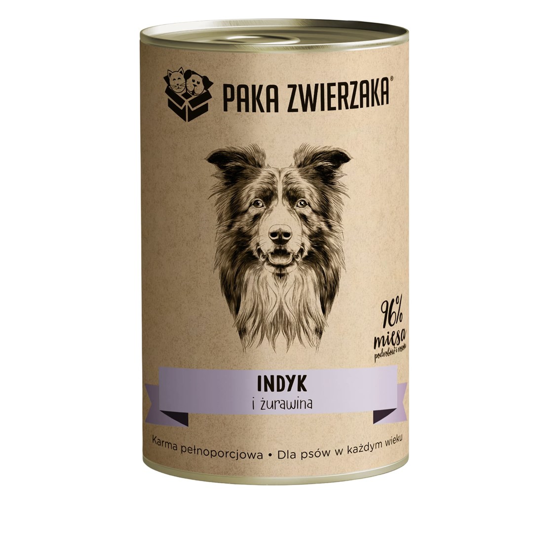 PAKA ZWIERZAKA  Turkey and cranberries -