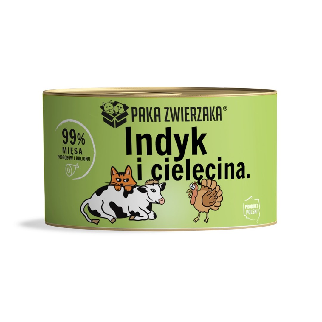 PAKA ZWIERZAKA  Turkey with veal -