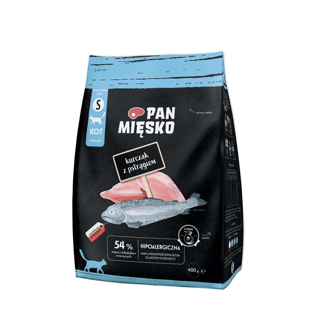 PAN MIĘSKO Chicken with trout S