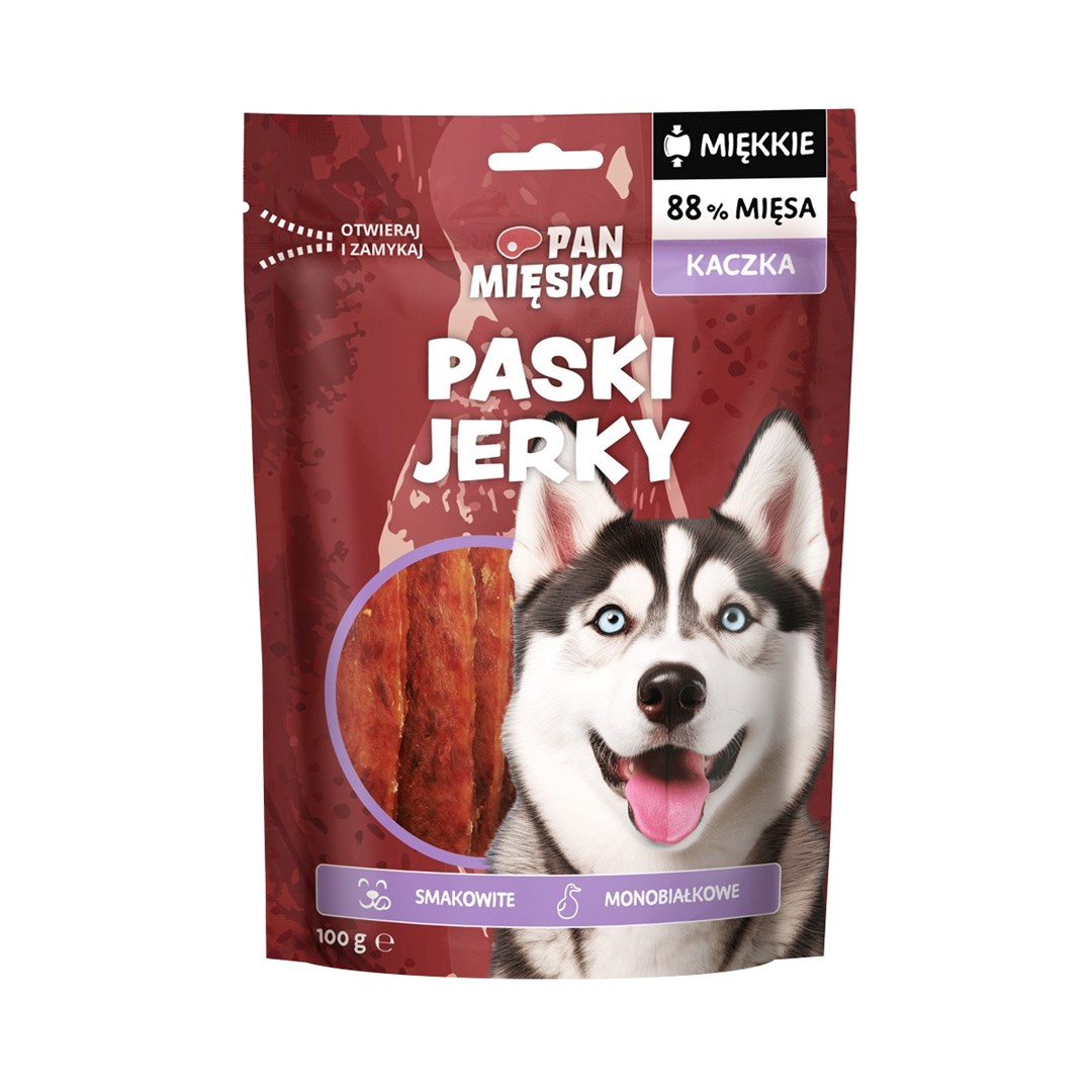 PAN MIĘSKO  Jerky Duck - dog