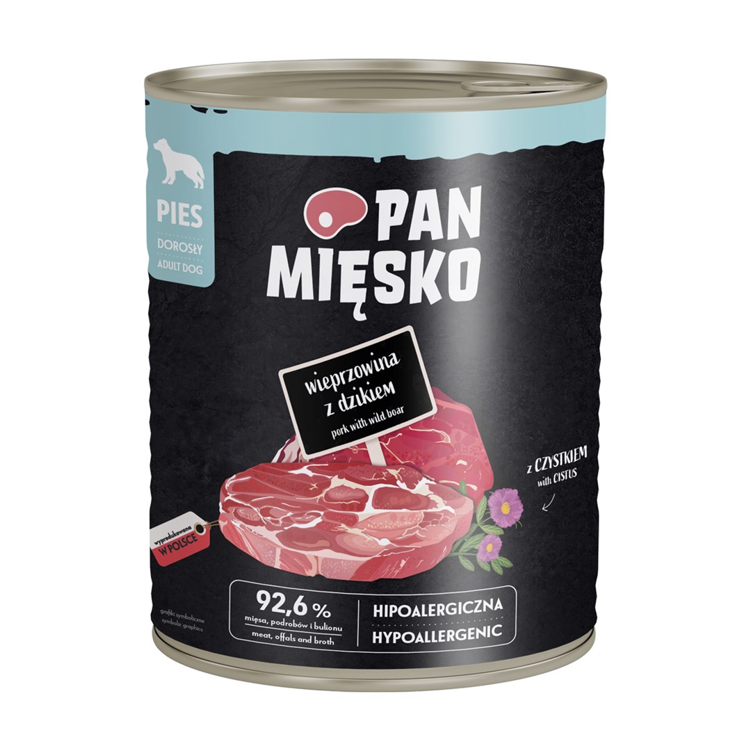 PAN MIĘSKO  Pork with wild boar