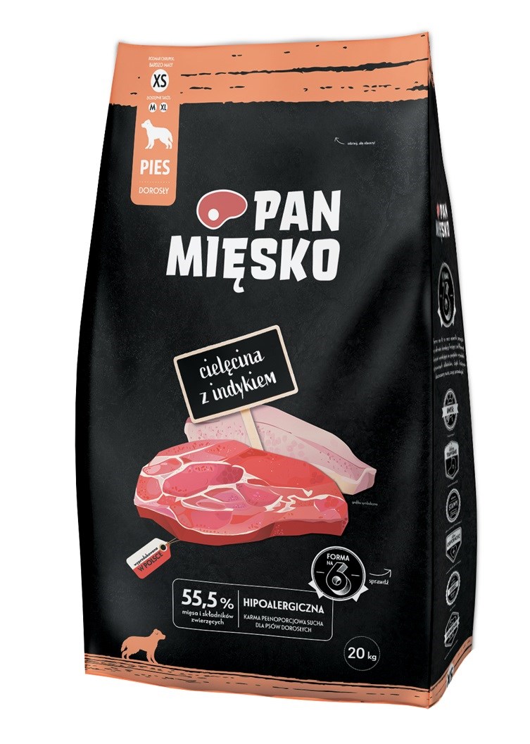 PAN MIĘSKO  Veal with turkey XS
