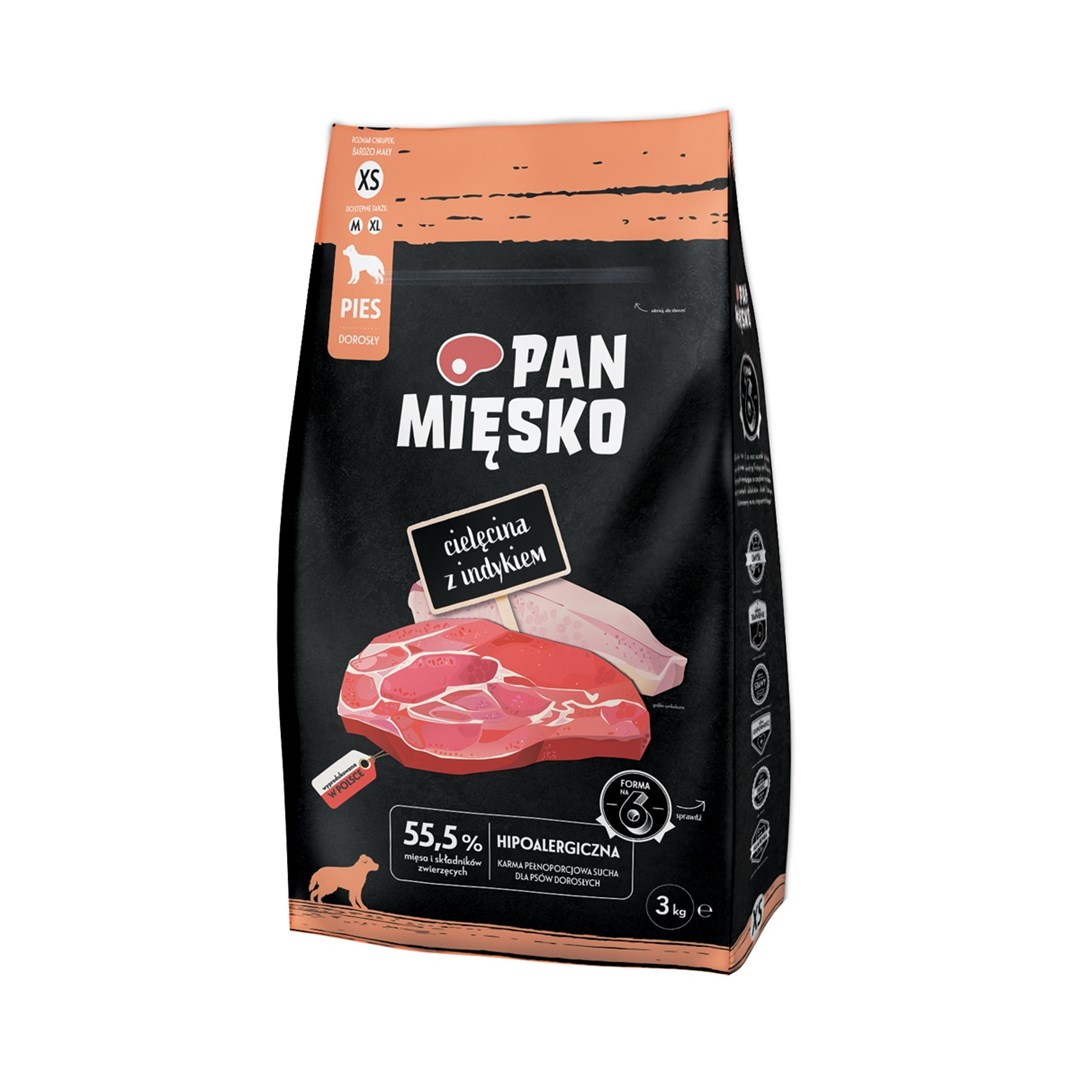 PAN MIĘSKO  Veal with turkey XS