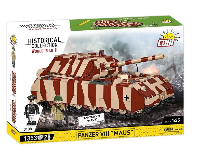 Cobi Klocki Panzer VIII Maus Blocks