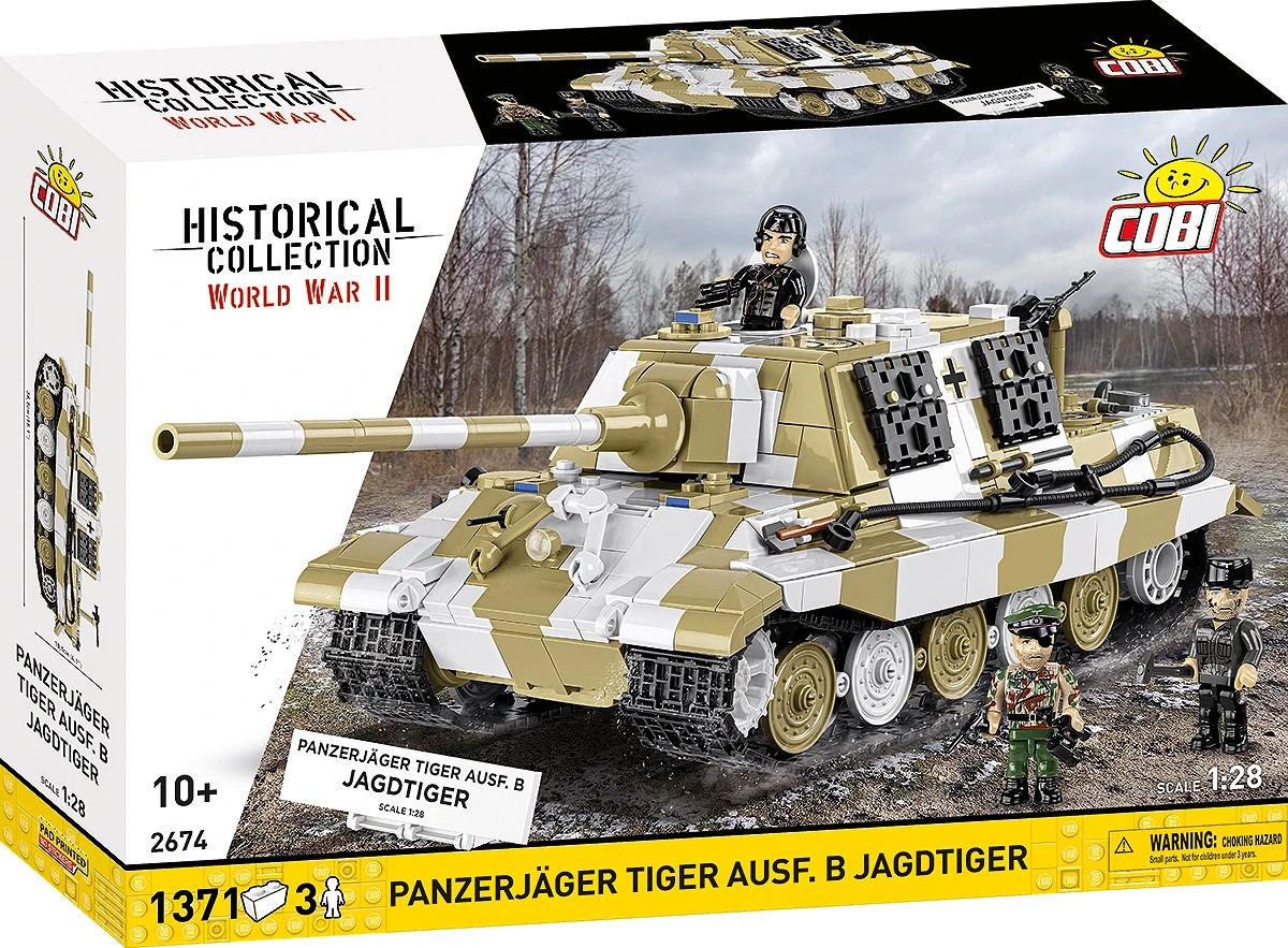 Cobi Klocki Panzerjager Tiger ausf.B