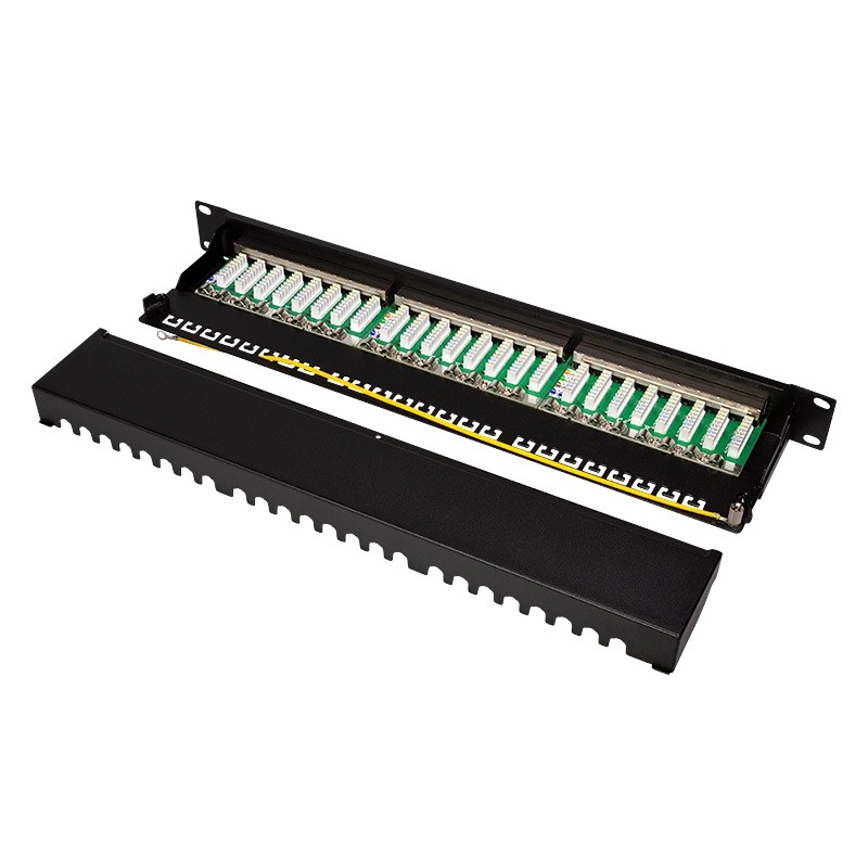 LogiLink Patch panel 19` mounting CAT6A