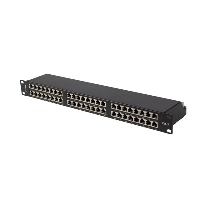 LANBERG PATCH PANEL 48 PORT 1U