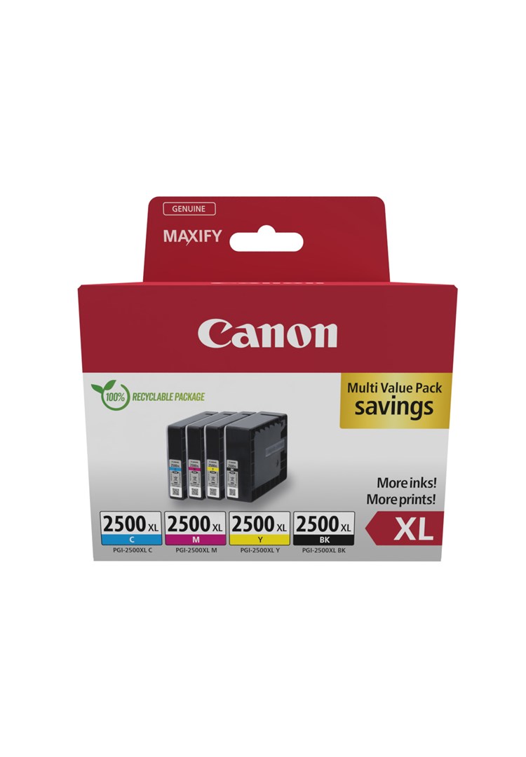 Canon Multipack PGI-2500XL BK/C/M/Y 9254B010 |