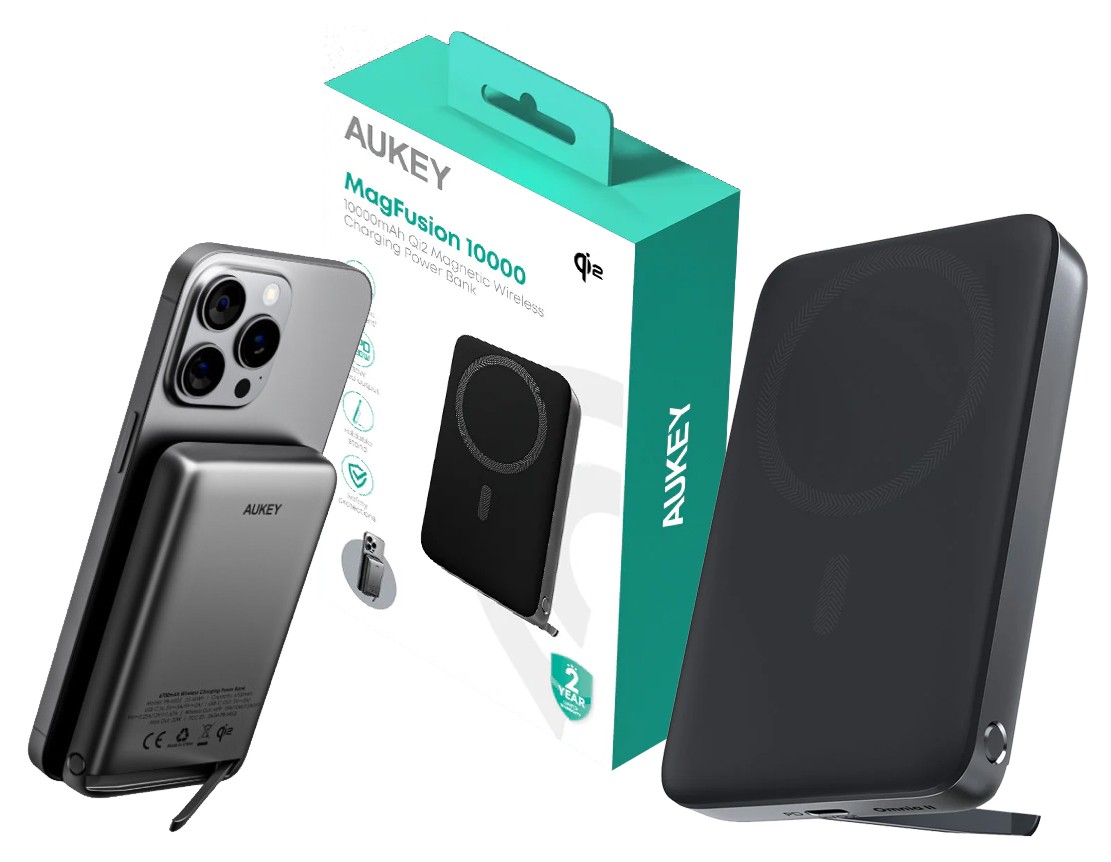 AUKEY  PB-MS06 Qi2 Power Bank 10000mAh