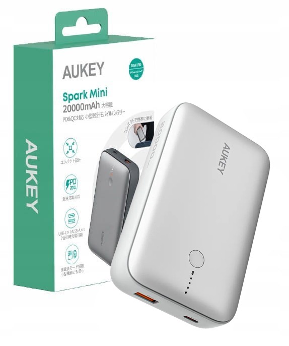 AUKEY  PB-Y57 Frozen Whi te Mini