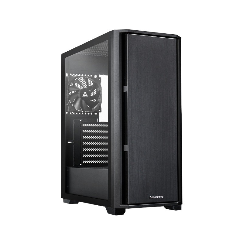 Chieftec PC case AS-02B-TG-OP Midi Tower