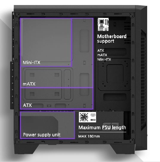Zalman  PC case S3 ATX Mid
