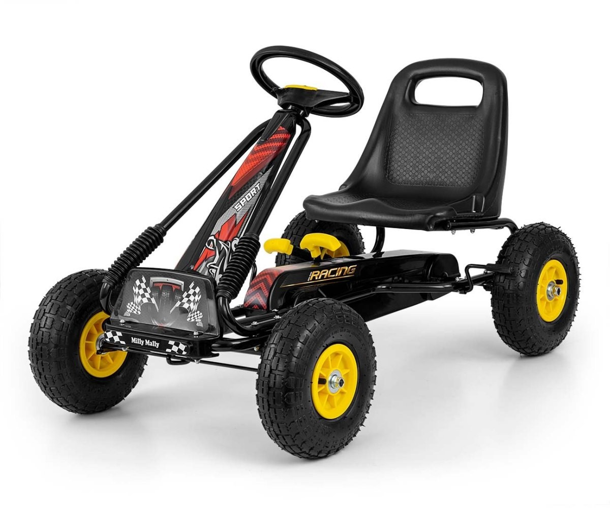 Milly Mally  Pedal go-kart Thor Black