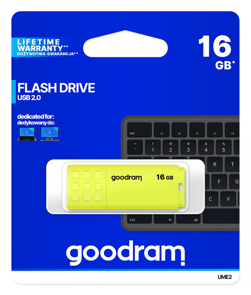 GOODRAM Pendrive UME2 16GB USB 2